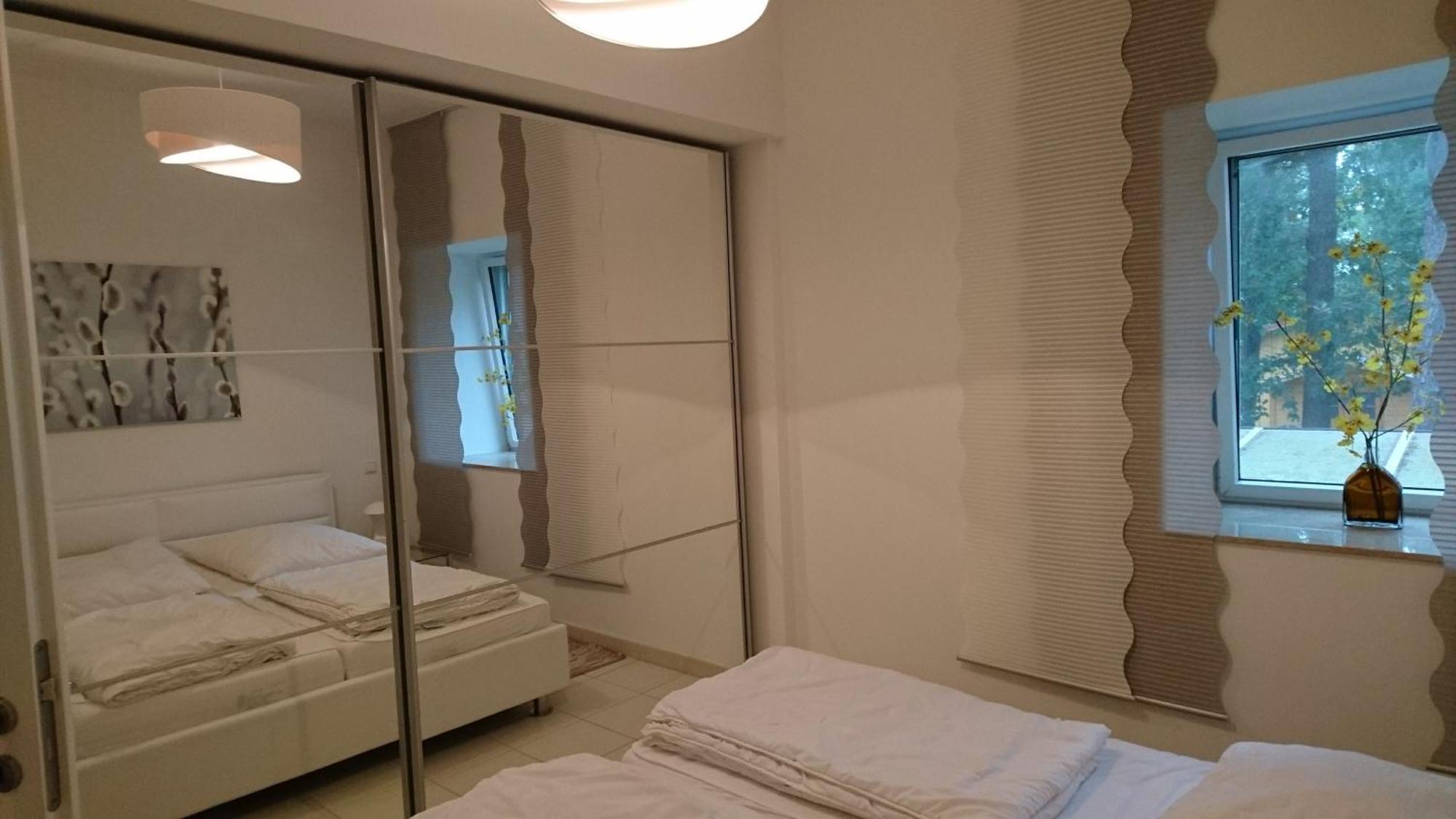 Modernes Appartment, 3 Gehminuten Zum Strand, Pool+Sauna Zempin Kültér fotó