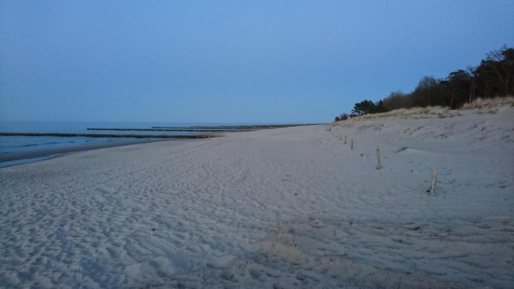Modernes Appartment, 3 Gehminuten Zum Strand, Pool+Sauna Zempin Kültér fotó